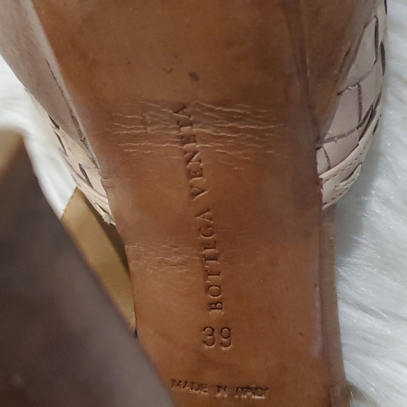 Bottega Veneta  platform slingback sandals heels shoe  size 39 - Picture 7 of 16